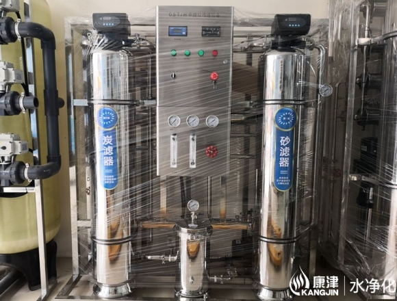 0.5噸反滲透純凈水設(shè)備 KJ-RO500 全自動(dòng)控制系統(tǒng)，全管路不銹鋼